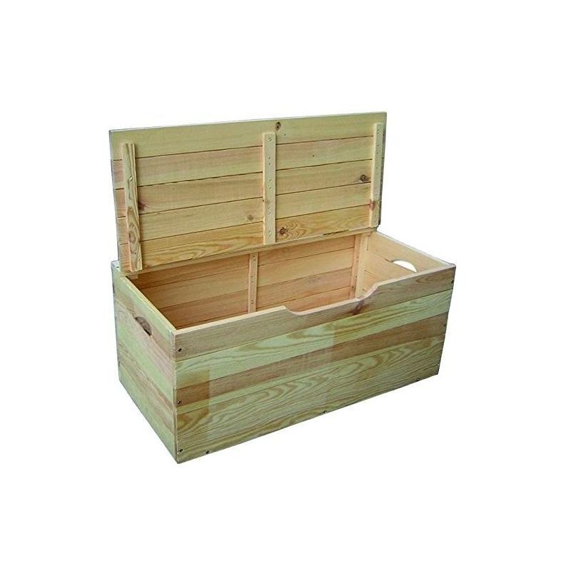 Cassapanca Legno Blinky Tulipano Con Coperchio 100x40x50h