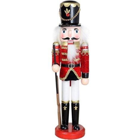 Casse-Noisette de Noël, Ensemble de Casse-Noisette de Soldat en Bois Décorations de marionnettes (B)