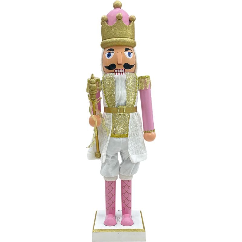 Mediawave Store - Casse-noisette soldat 392068 soldat rose 160Hcm avec sons et mouvements
