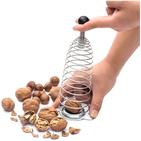 FEI YU Casse-noix professionnel spirale en acier inoxydable