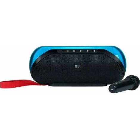 Casse wireless luminosa - BIGBEN PARTY - Bluetooth 5.3 - USB - 50W - Microfono wireless incluso - Modificatore di voce