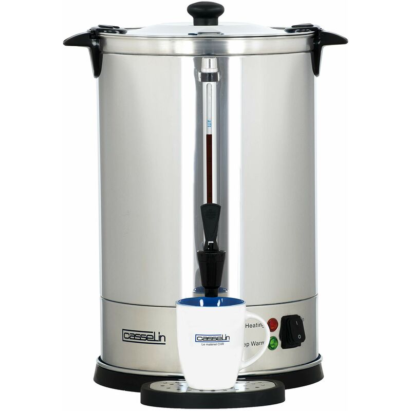 Image of Casselin CPC100 coffee maker - preserving boilers (Black, Stainless steel, Stainless steel)