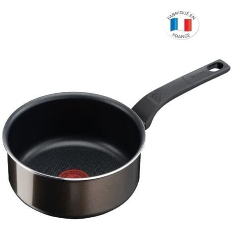 Casseroles - MENASTYL - Lot De 2 - Aluminium Noir - 18 Et 20 Cm - Anti