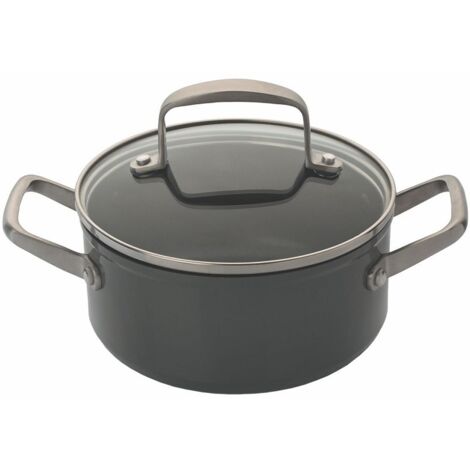 CASSEROLE ANTIADHÉSIVE ARCOS + COUVERCLE 16 CM