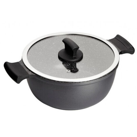 Casserole avec couvercle inoxibar absolut black