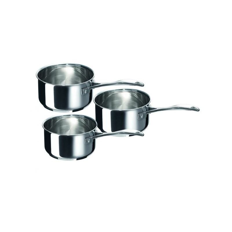 Beka - Série 3 casseroles 16-18-20 cm en inox 12066974
