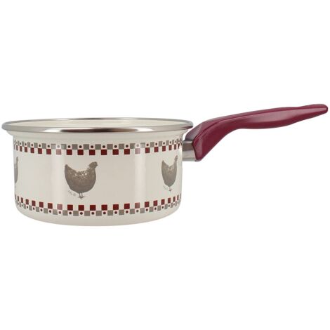 Casserole en acier émaillé, GALLINA