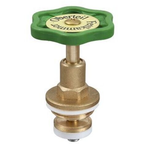 Casserole en fonte JS, avec passage traversant / marche inclinée, DN20, 3/4", en laiton, PTFE