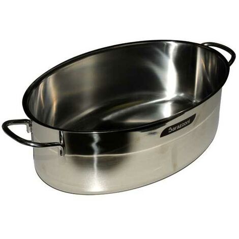 Casserole en inox ovale 32 cm Bonita Barazzoni