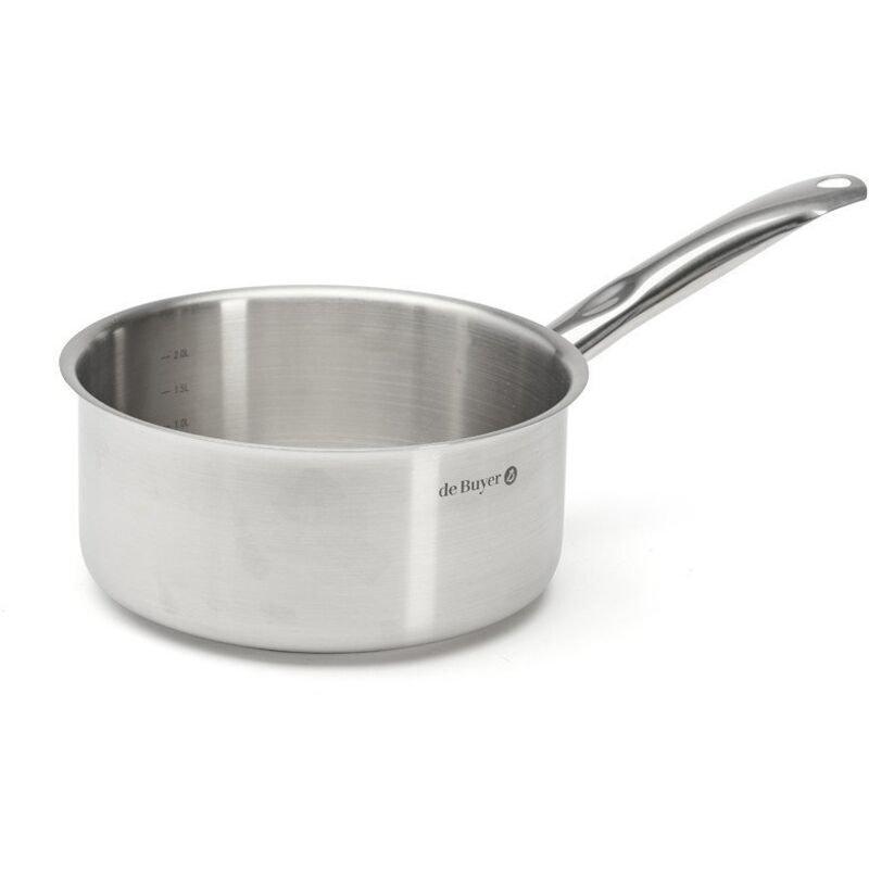 de Buyer Stielkasserolle Prim Appety; 20 cm (Ø); silber