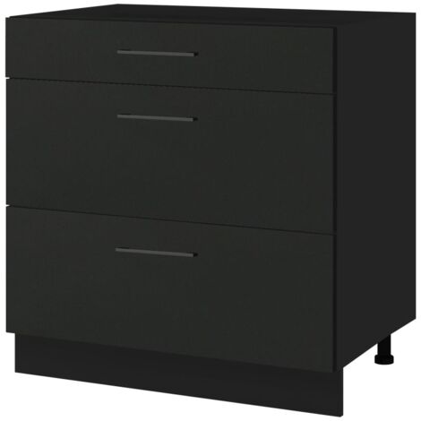 Casserolier 3 Tiroirs 80 Cm Brico Depot