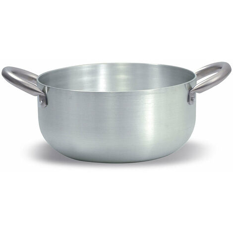 Casseruola 2 Maniglie in Alluminio Ø 28 cm Antiaderente Induzione Silex Kitchenchef