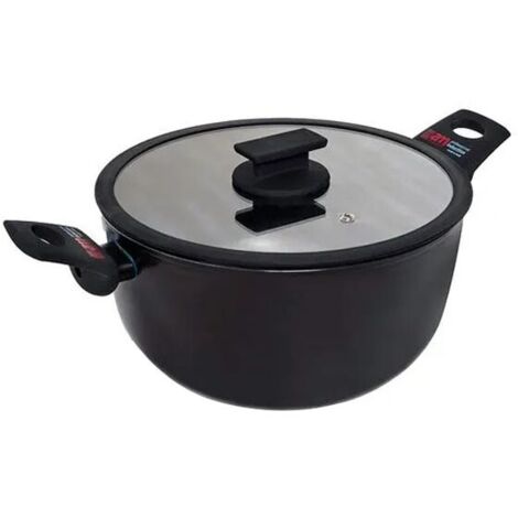 Casseruola Antiaderente ad Induzione Fortezza Protection con Coperchio 22 cm