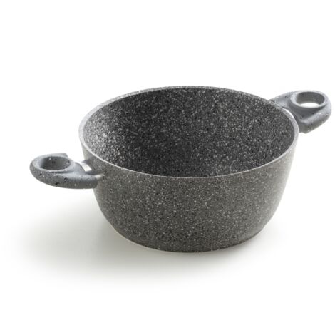 Casseruola Antiaderente con 2 Manici Cuore di Pietra 26 cm Accademia Mugnano