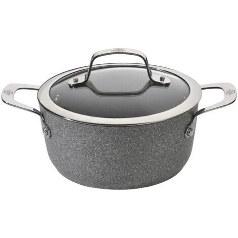 Casseruola Ballarini Salina Granitium 24 cm grigia