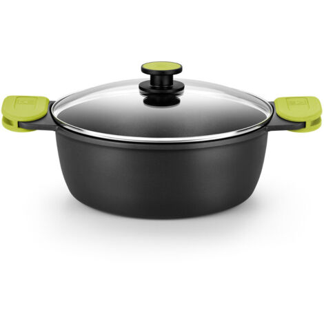 Casseruola BRA FOODIE     24CM Nero Ø 24 cm