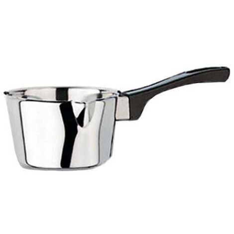 Casseruola Inox Conica Manico Bachelite cm 10 Rivado