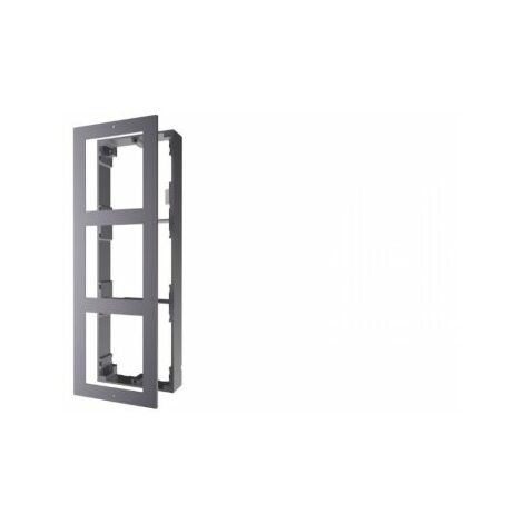 Cassetta a parete Hikvision completa  tre moduli Videointercom KD8