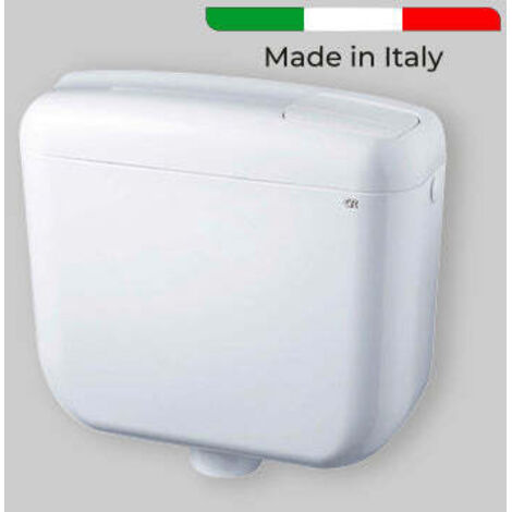 CASSETTA A ZAINO CONCEPT2 L DOPPIO SCARICO - BIANCA