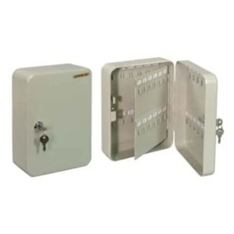 Cassetta armadietto di sicurezza portachiavi a muro 48 posti 25x18x80 cm utilia