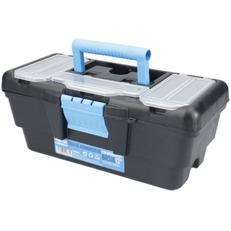 Cassetta attrezzi ferrestock basik scomparti multipli 32x16x13 cm