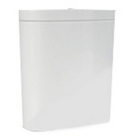 Cassetta completa per vaso monoblocco tonique colore bianco in ceramica