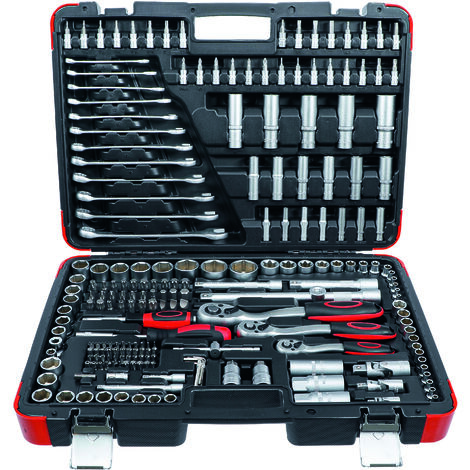 PDR* Valigia set chiavi a bussola 32 pz con cricchetto reversibile 1//2/" vanadium