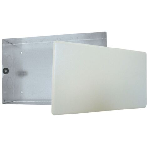 Cassetta da incasso dim. 190 x 300 x 75 mm per alloggiamento valvole di intercettazione gas - acqua 00000051459
