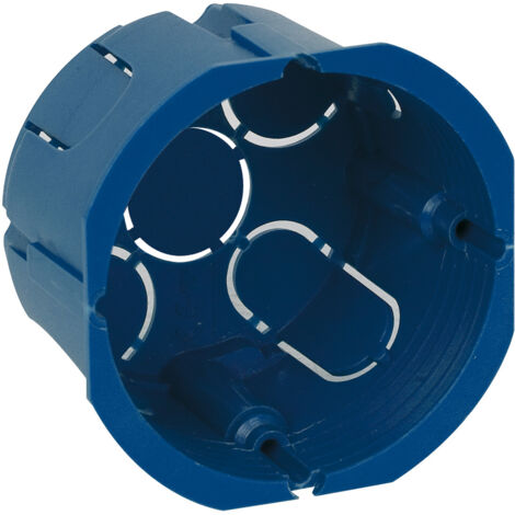CASSETTA DA INCASSO TONDA 1/2 POSTI Ø 65x40 mm 50.00 pz