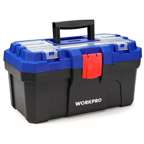 Cassetta degli attrezzi in plastica robusta Workpro 410 mm (16')