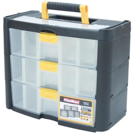 Cassetta degli Attrezzi Plastiken Titanium 90003 Plastica 40 x 20 x 33 cm