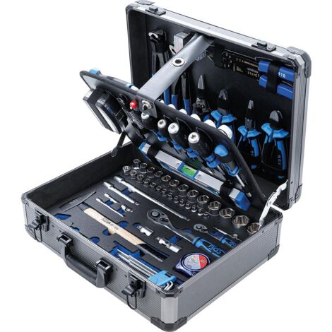 CASSETTA DEGLI ATTREZZI PROFESSIONALE CROMO VANADIO COMPLETA BGS TECHNIC