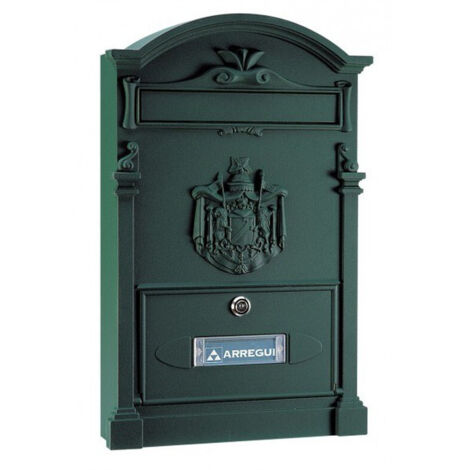 Cassetta della posta Arregui Nero 26 X 9 X 42 CM Alluminio
