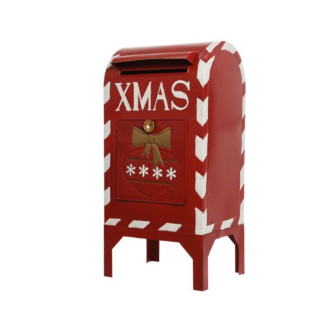 Cassetta Delle Lettere Natalizia Vintage - 67x33cm
