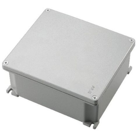 Cassetta derivazione alluminio 128×103×55 mm ip66 grigia elettrocanali ec485c2