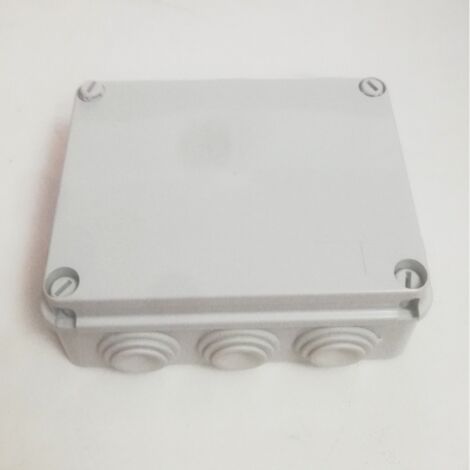 Cassetta derivazione l 250 x h 200 x p 90mm ip54 preforata rettangolare
