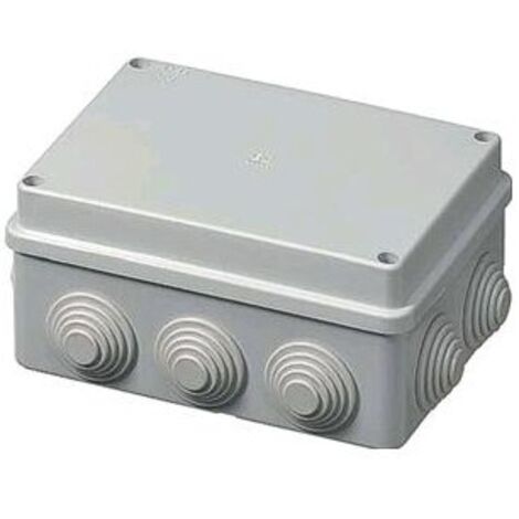 Copriscatola A Vite 120x100 Mm - Bianco Per Cassette A Muro