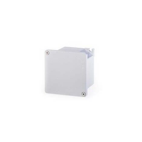 Cassetta Di Derivazione 100X100X58Mm Ip66/Ip67/Ip69 Grigio Lega Alluminio Pressofuso