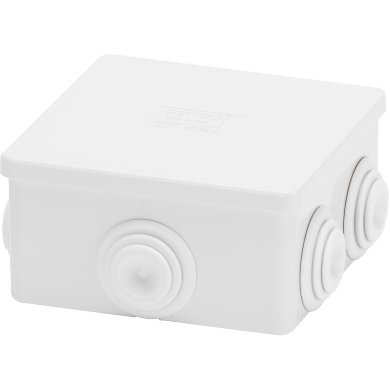 Cassetta Deriva Elettrica Gewiss GW44003 | IP44/IP56 Antipolvere E Antiacqua | 80x80x40 Mm