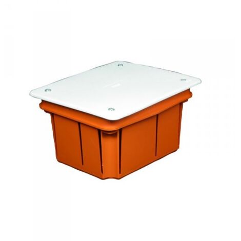 Cassetta Di Derivazione Da Incasso Muro IP40 Con Coperchio e Viti 119X96X70mm FAEG FG10210