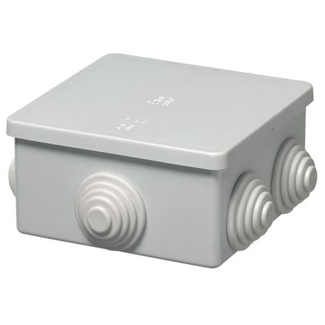 Cassetta di derivazione Elettrocanali 80 x 80 x 40 mm ip44