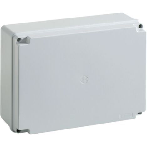 Cassetta di derivazione ip56 grigia 300x220x120 viti metalliche ip56 06 vm bocchiotti b04846