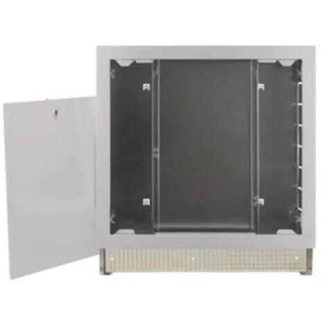 Cassetta di ispezione in metallo zincato regolabile per collettori dim:500x660x90mm - profonditÀ regolabile da 90mm a 140mm TIEMME