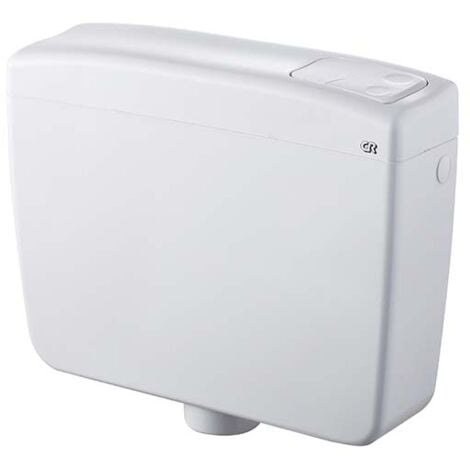 Cassetta di scarico wc DELTA 2 Doppio scarico rivestita con tubo - CR