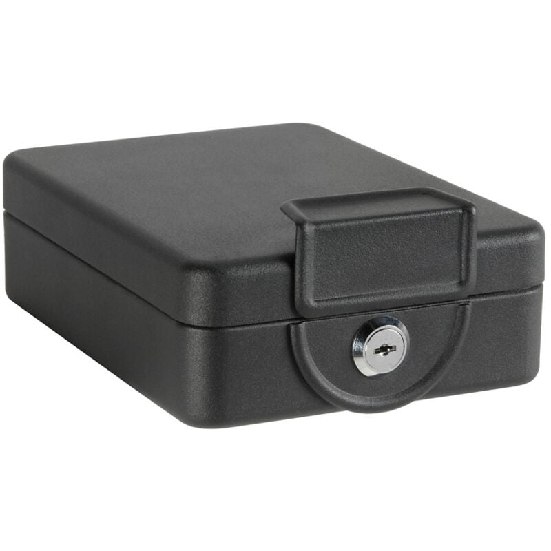 Image of Arregui - Private C9327 Cassetta di sicurezza con chiave per trasportare denaro Cassetta Portavalori in acciaio con struttura da fissare sotto il