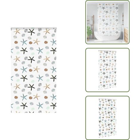 Cassetta doccia - vidaXL Tenda a Rullo Doccia con Cassonetto 120x240cm Larghezza Tessuto - Tenda doccia con cassetta