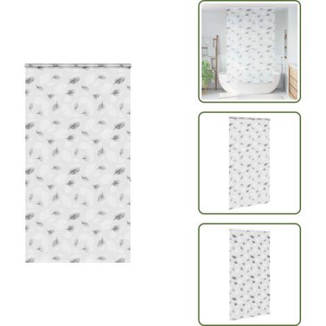 Cassetta doccia - vidaXL Tenda a Rullo Doccia con Cassonetto 130x240cm Larghezza Tessuto - Tenda doccia con cassetta
