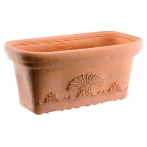 Gufo piumoso portafortuna in terracotta h.11