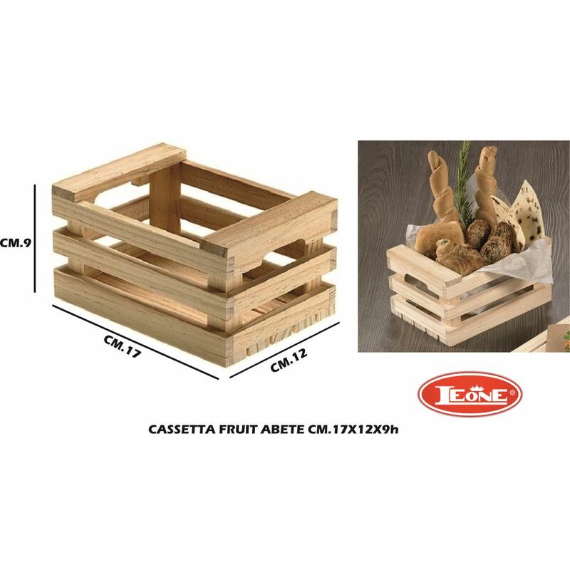 Cassetta fruit abete CM.17X12X9h