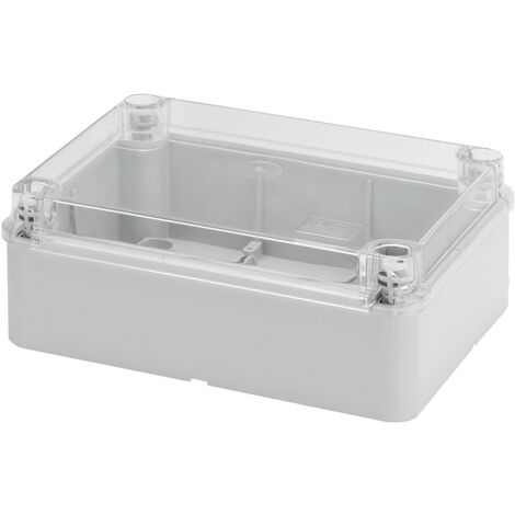 Cassetta Gewiss esterna con coperchio trasparente 240x190x90 GW44428